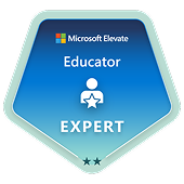 Expert Badge for Microsoft Elevate Educator
