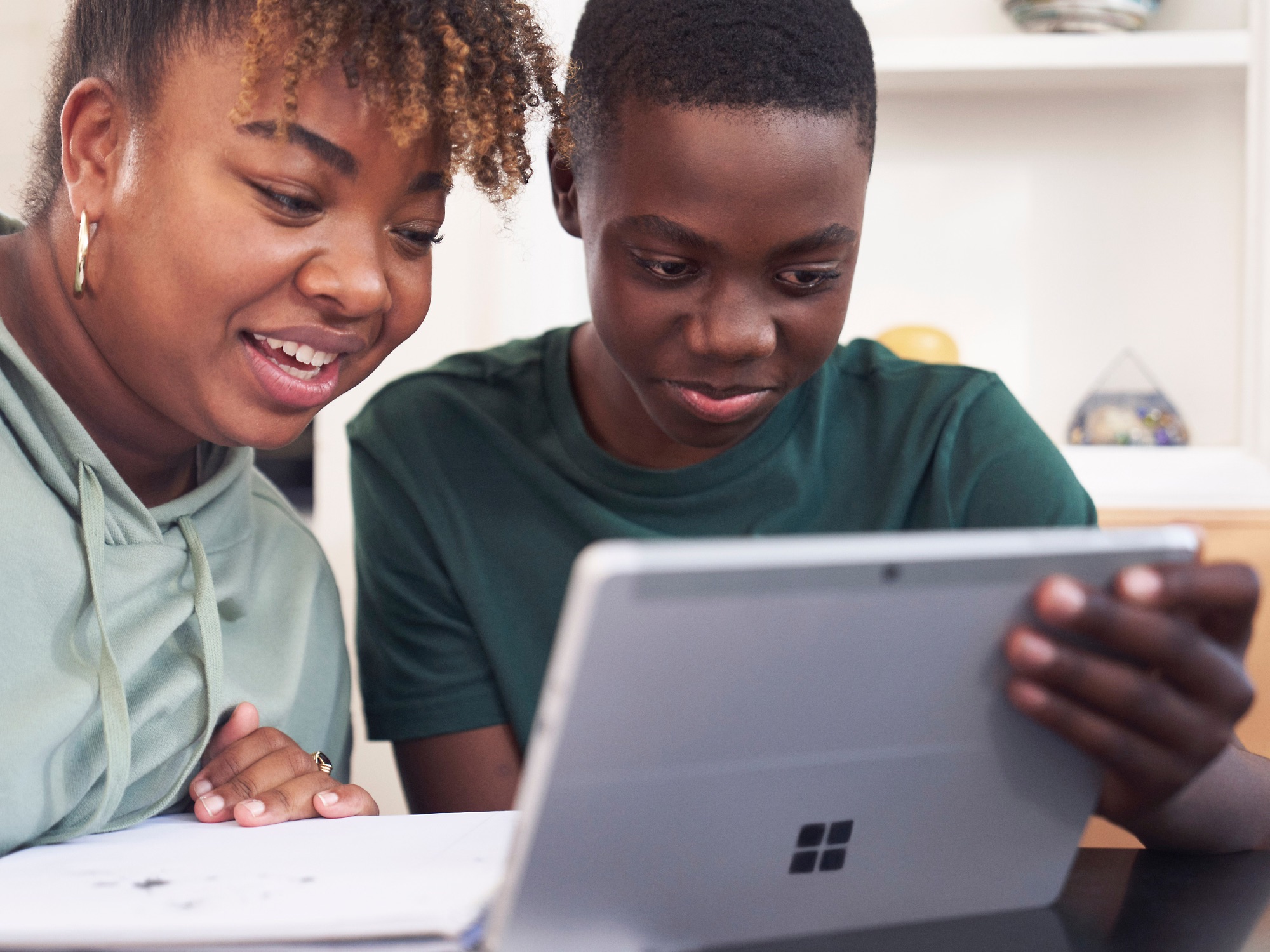 Group of Microsoft Innovative Educator Experts collaborating