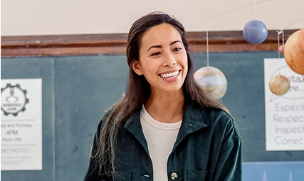 Showcase School badge illustration